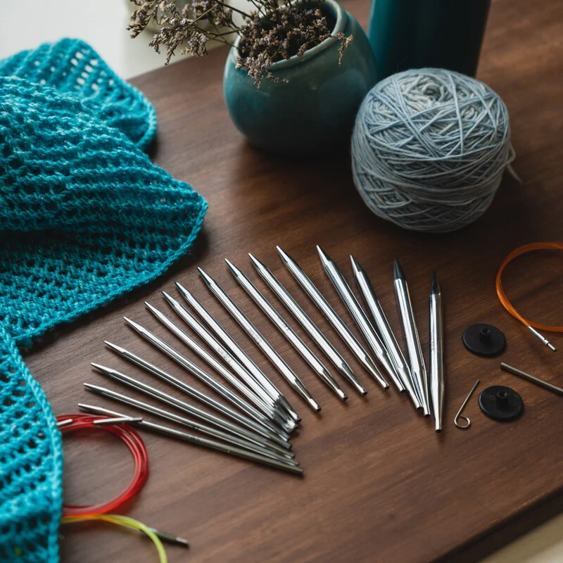 knit pro nova ensemble de luxe en métal