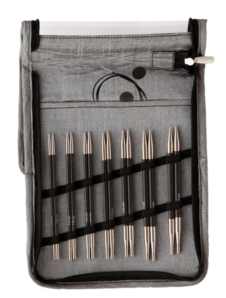 knit pro ensemble de luxe karbonz
