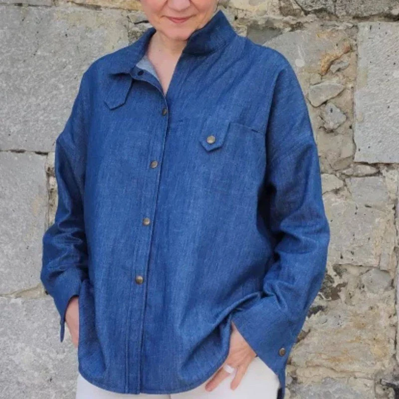 PATRON DE COUTURE PDF | Chemise Louise | Dress Your Body | BILINGUE (FR/EN)