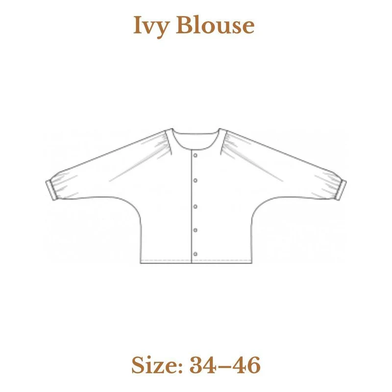 PATRON DE COUTURE PDF | Chemisier Ivy | Dress Your Body | BILINGUE (FR/EN)