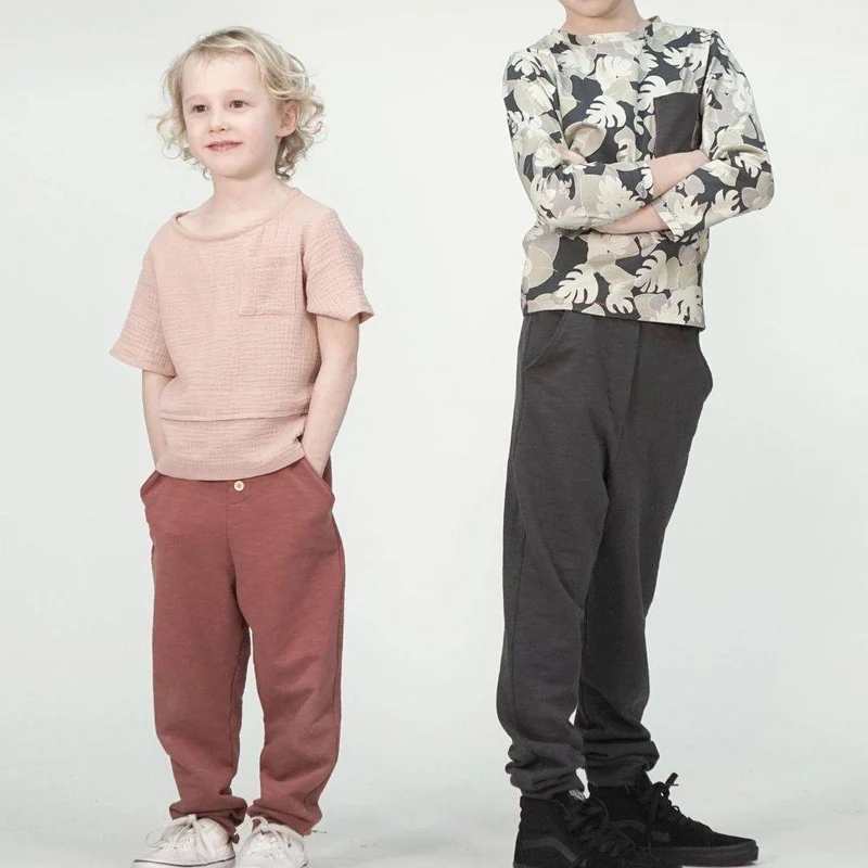PATRON DE COUTURE PDF | Pantalon ample Addison | Pattern Paper Scissors | UNISEXE