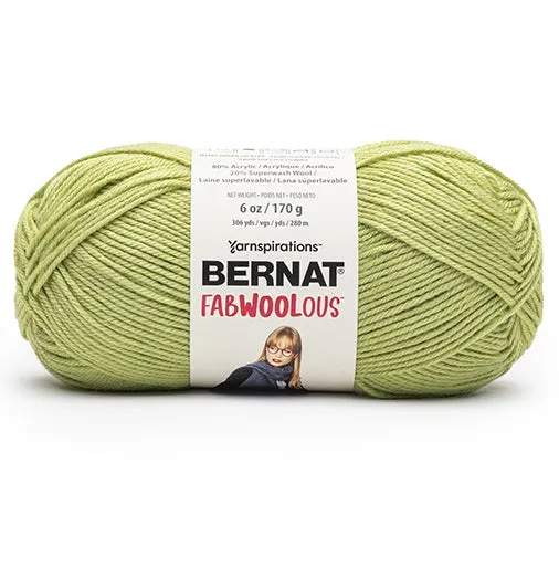 Fabwoolous yarn #4 - 170g - lime