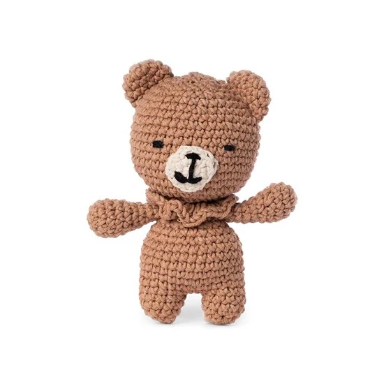 Set of Amigurumi Crochet Eddy the Bear