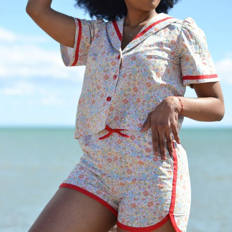 PATRON DE COUTURE PDF | Ensemble Nautic | Pauline Alice | TRILINGUE (FR/EN/ES)