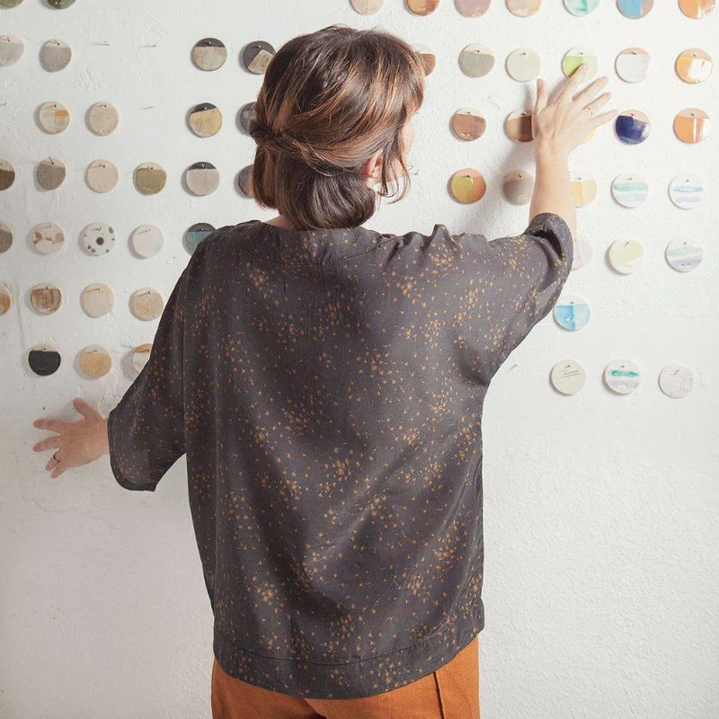 PATRON DE COUTURE PDF | Blouse Diago | Pauline Alice | TRILINGUE (EN/FR/ES)