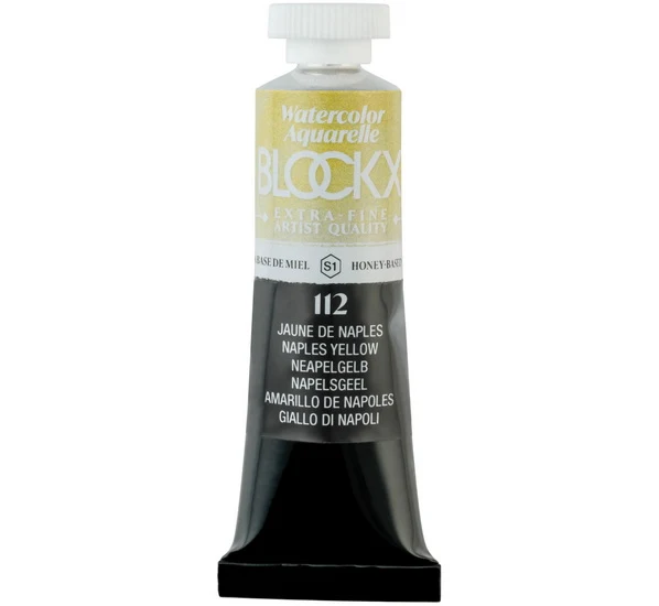 BLOCKX Watercolour - 15 ml Naples Yellow
