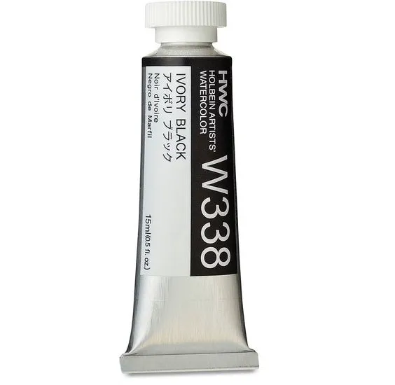 Watercolor Ivory Black Series A - 15ml