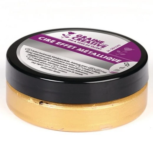 Metallic Effect Wax - 62.5 g - Gold