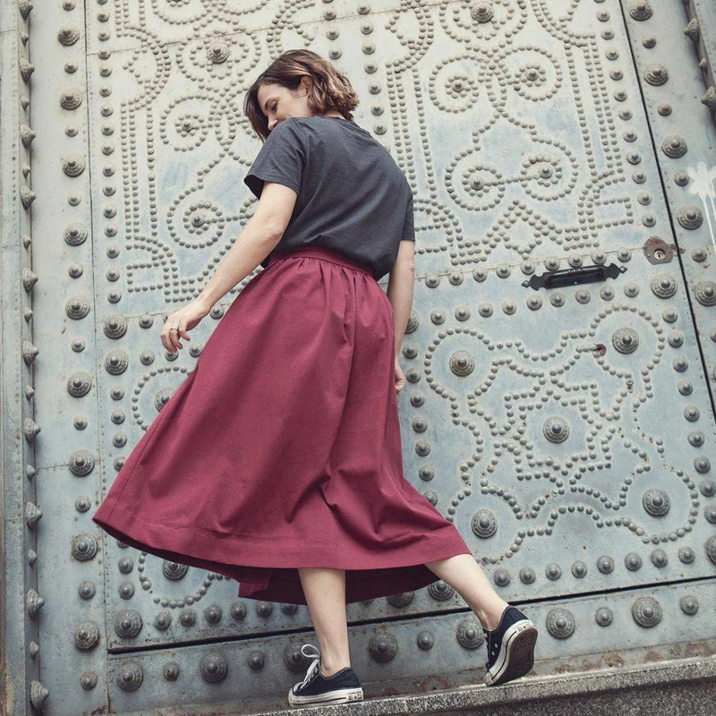 Patron de couture PDF | Jupe Riola | Pauline Alice | TRILINGUE (EN/FR/ES)