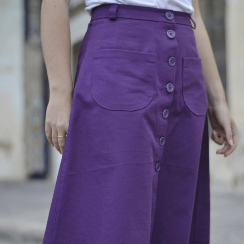 PATRON DE COUTURE PDF | Jupe Rosarí | Pauline Alice | TRILINGUE (FR/EN/ES)