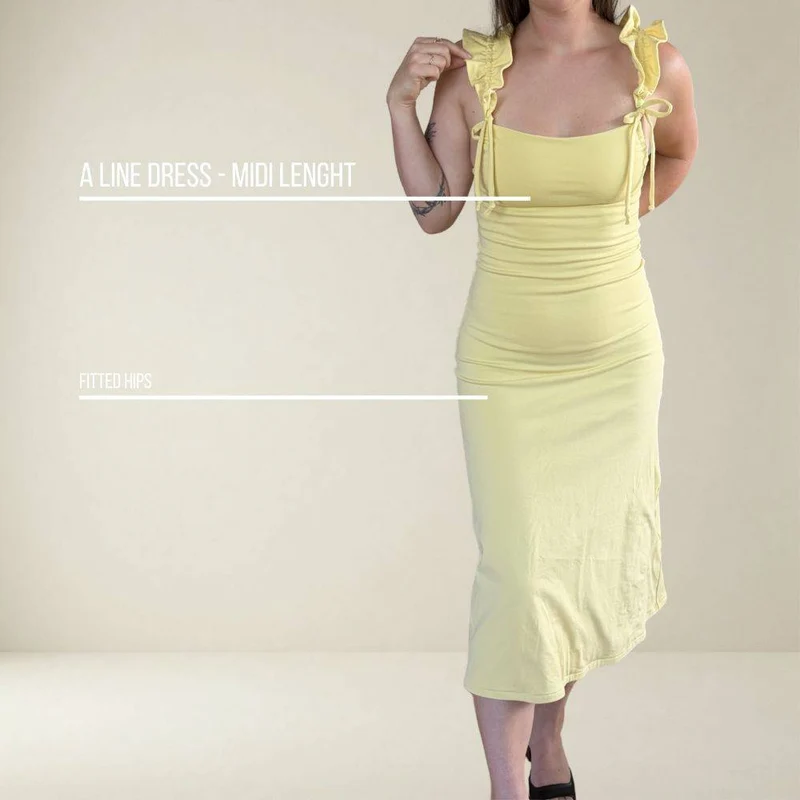 PATRON DE COUTURE PDF | Robe et Camisole DR001 | The Form Edit | BILINGUE (FR/EN)
