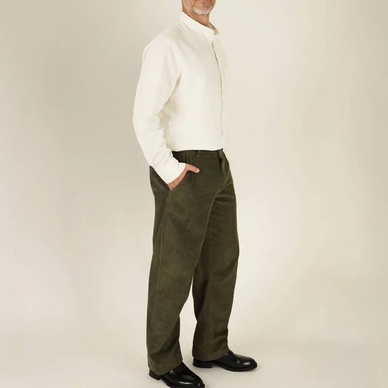 PATRON DE COUTURE PDF | Pantalon Barrel Chino | Wardrobe by Me