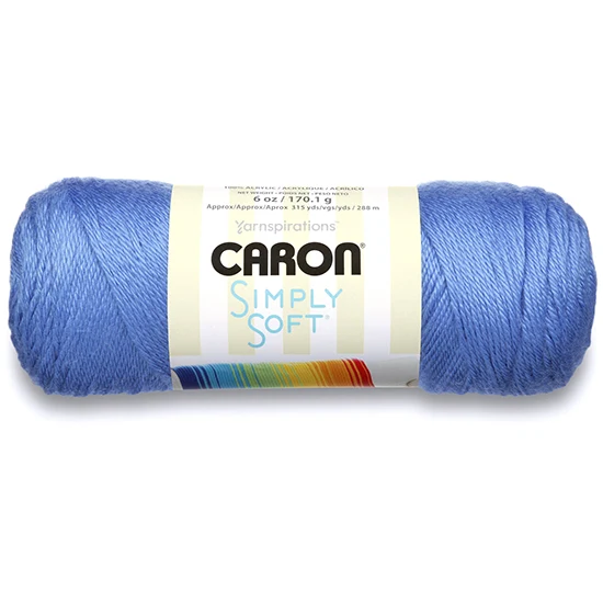 Simply soft yarn #4 - 170gr - berry blue