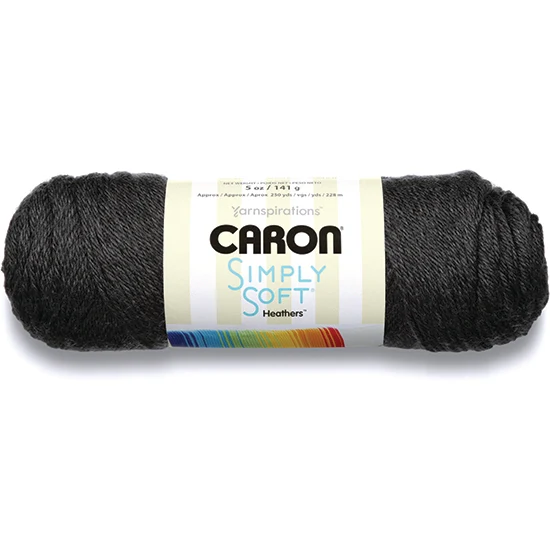 Simply soft yarn #4 - 170gr - charcoal