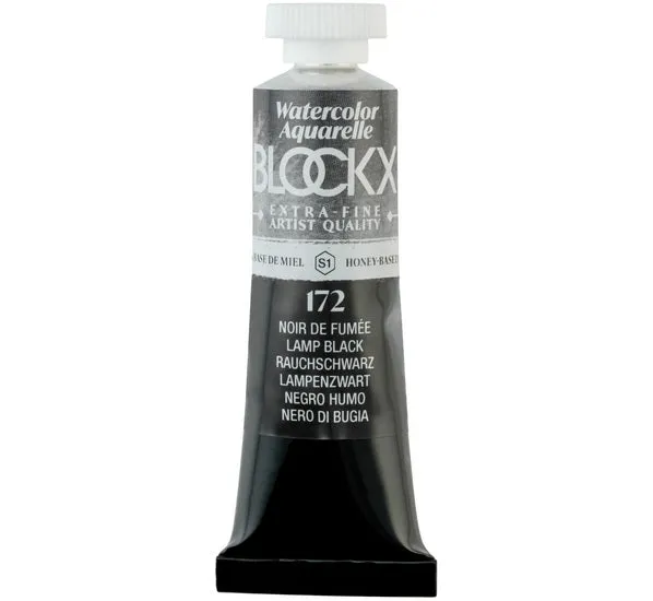 BLOCKX Watercolour - 15 ml Lamp Black
