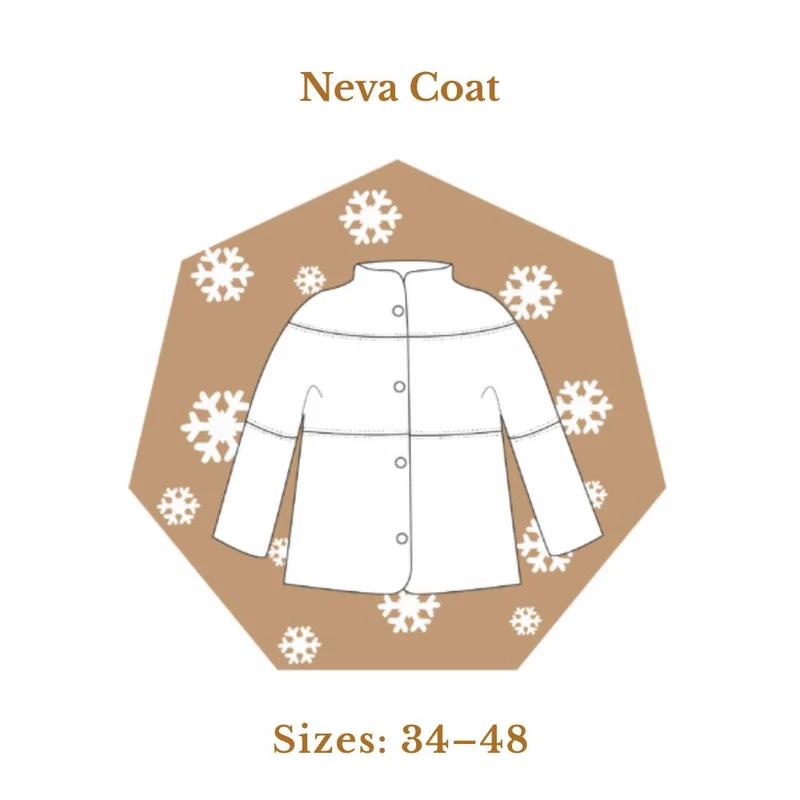 PATRON DE COUTURE PDF | Manteau Neva | Les Patronnes | FRANÇAIS SEULEMENT