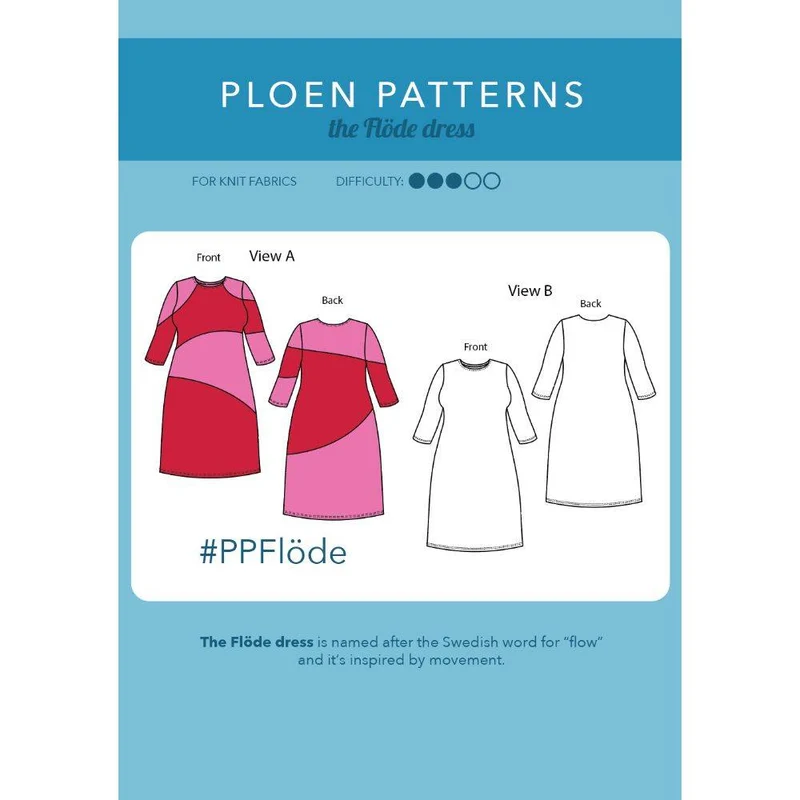 Patron de couture PDF | Robe Flöde | Ploen Patterns