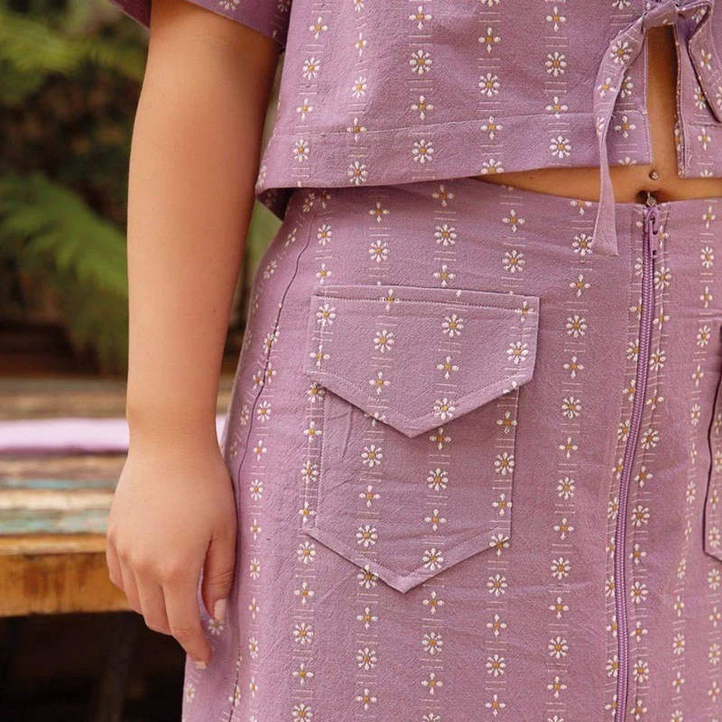 Patron de couture PDF | Jupe Silje | Ploen Patterns