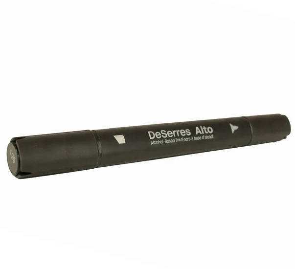 Alto Twin Tip Markers - BLACK CENTIMETER