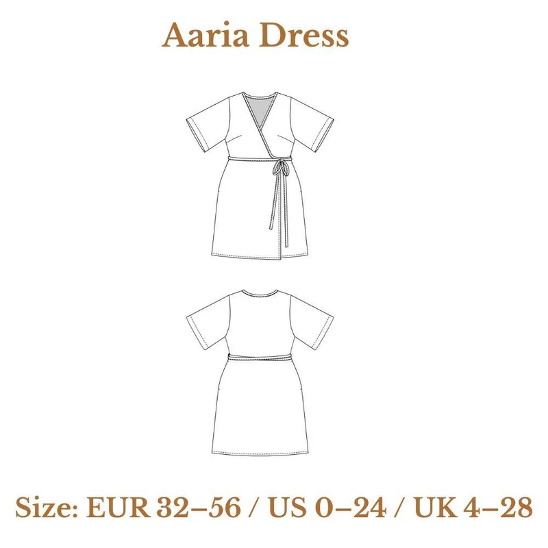 PATRON DE COUTURE PDF | Robe Aaria | Named Clothing