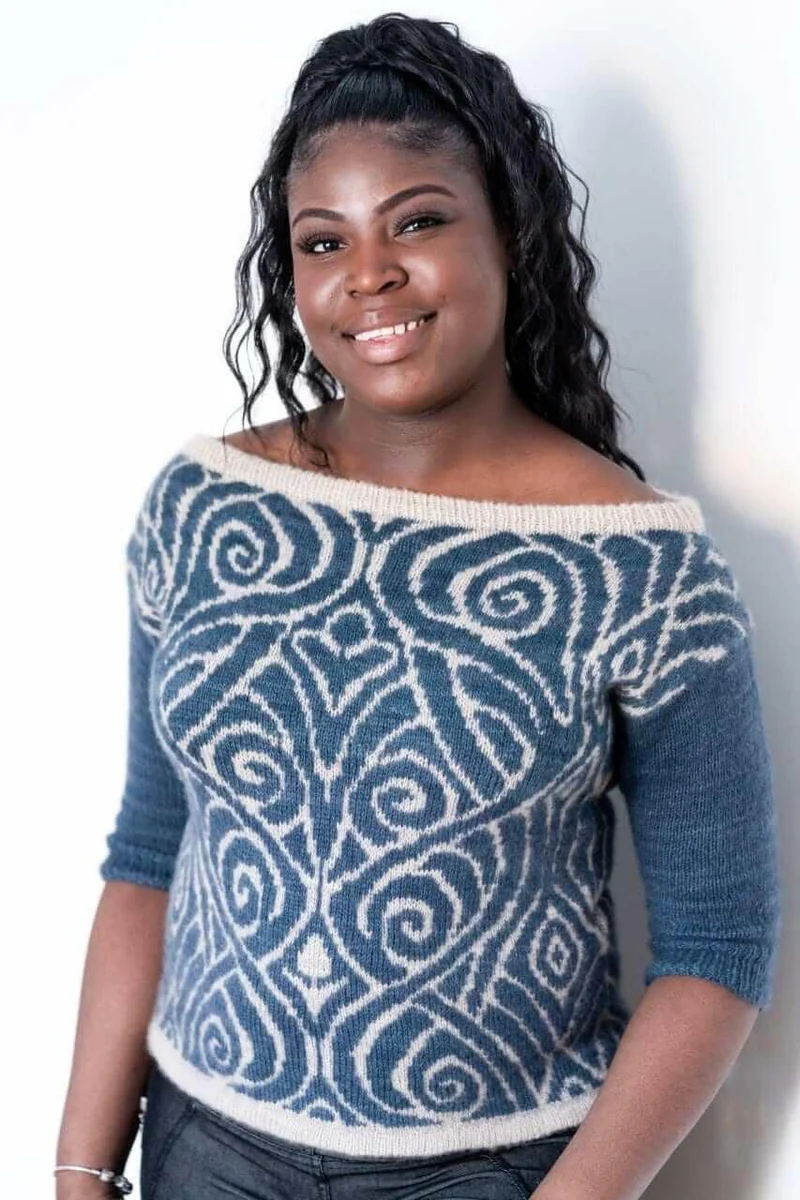 DOLCE COLORWORK pullover - Knitting Pattern
