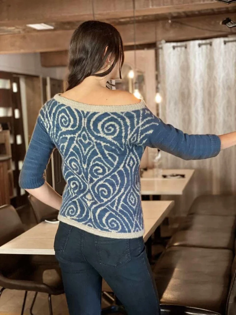 DOLCE COLORWORK pullover - Knitting Pattern