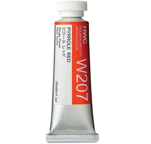 Watercolor Pyrrole Red Series A - 15ml
