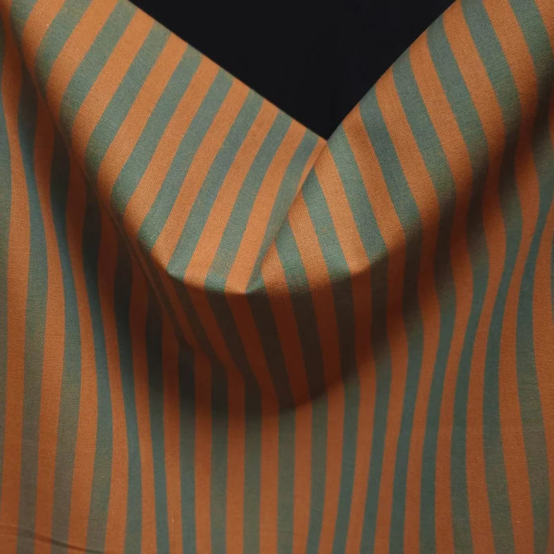 Sun Stripes | Coton tissé teint | Fableism