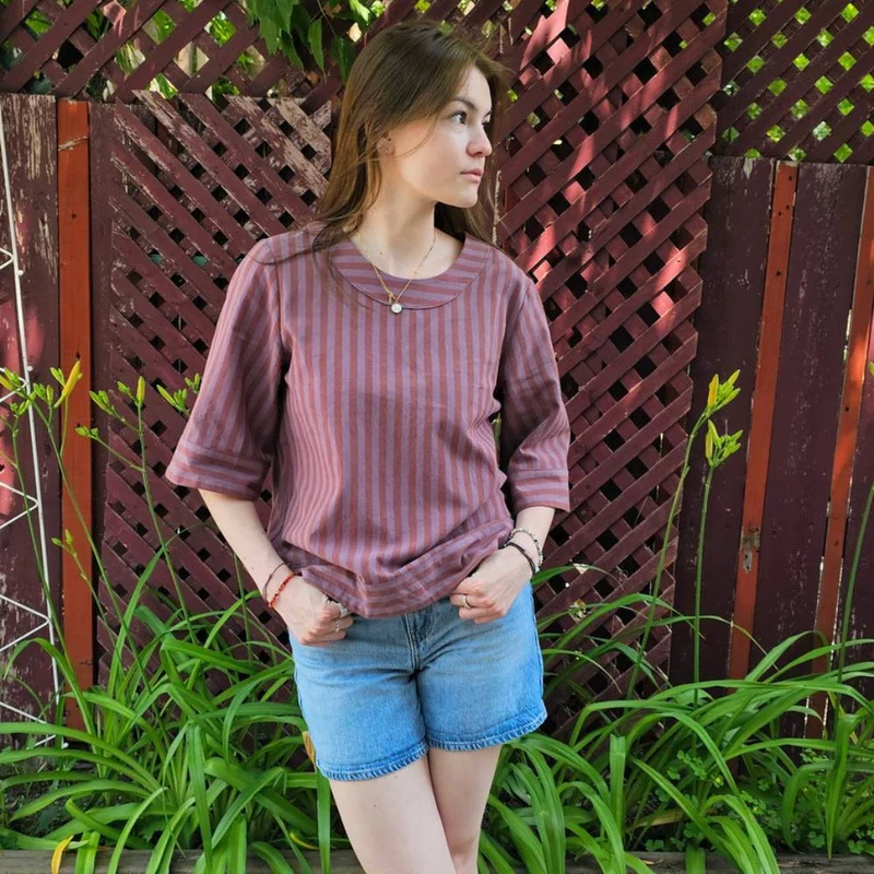 Sun Stripes | Coton tissé teint | Fableism