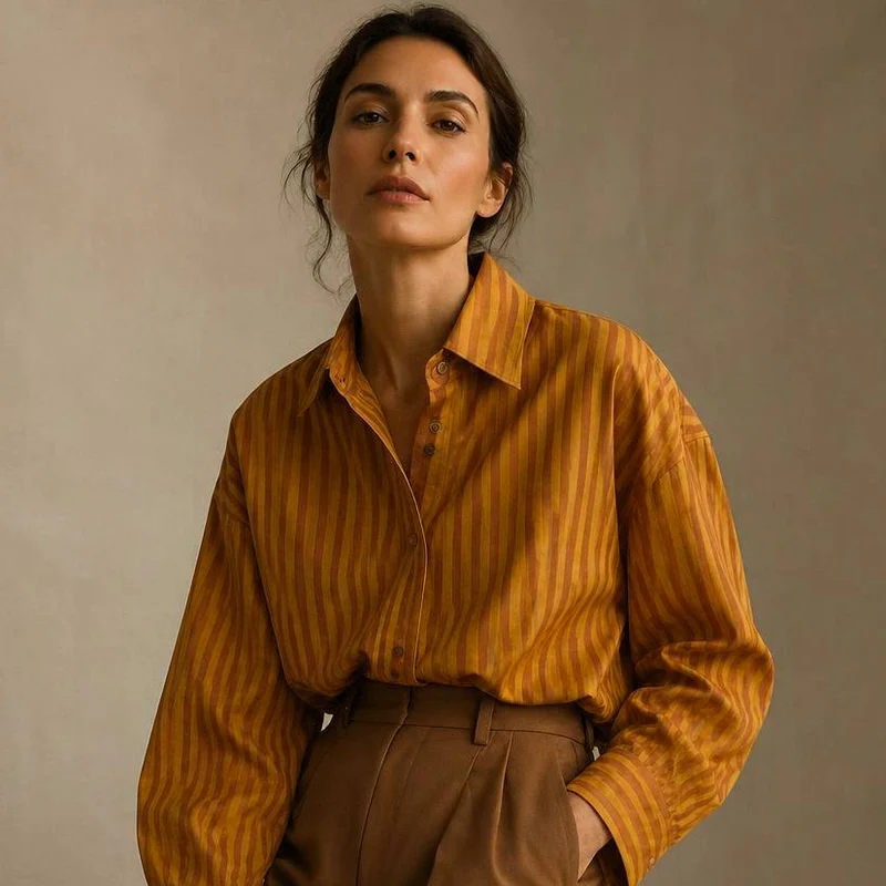 Sun Stripes | Coton tissé teint | Fableism