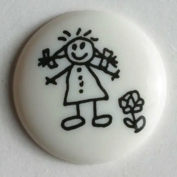 Button for kids 17106