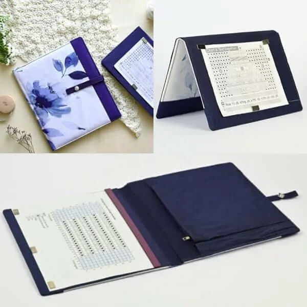 Knitter's Pride Blossom Fold-Up Style Knitting Pattern Holder