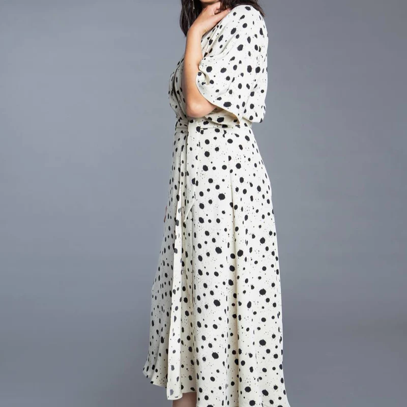 PATRON DE COUTURE PDF | Robe portefeuille Elodie | Closet Core | BILINGUE (FR/EN)