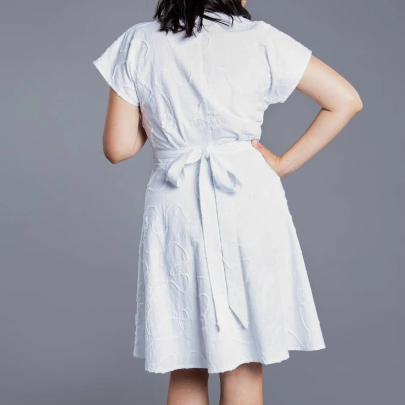 PATRON DE COUTURE PDF | Robe portefeuille Elodie | Closet Core | BILINGUE (FR/EN)