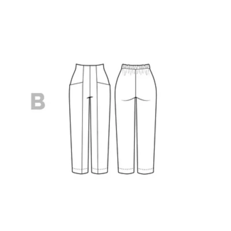 PATRON DE COUTURE PDF | Pantalon & shorts Pietra | Closet Core