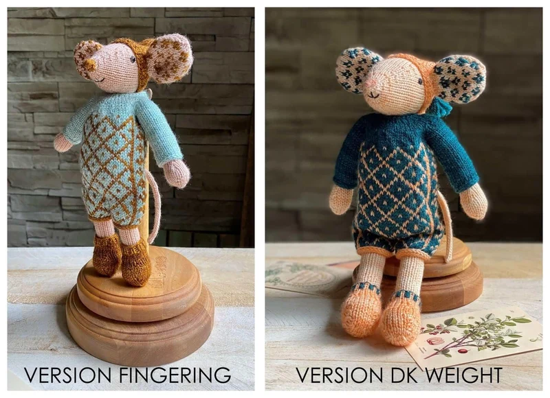 Selbie Mouse Knititng Kit