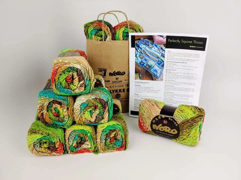 Perfectly Square Throw - Blanket Kit