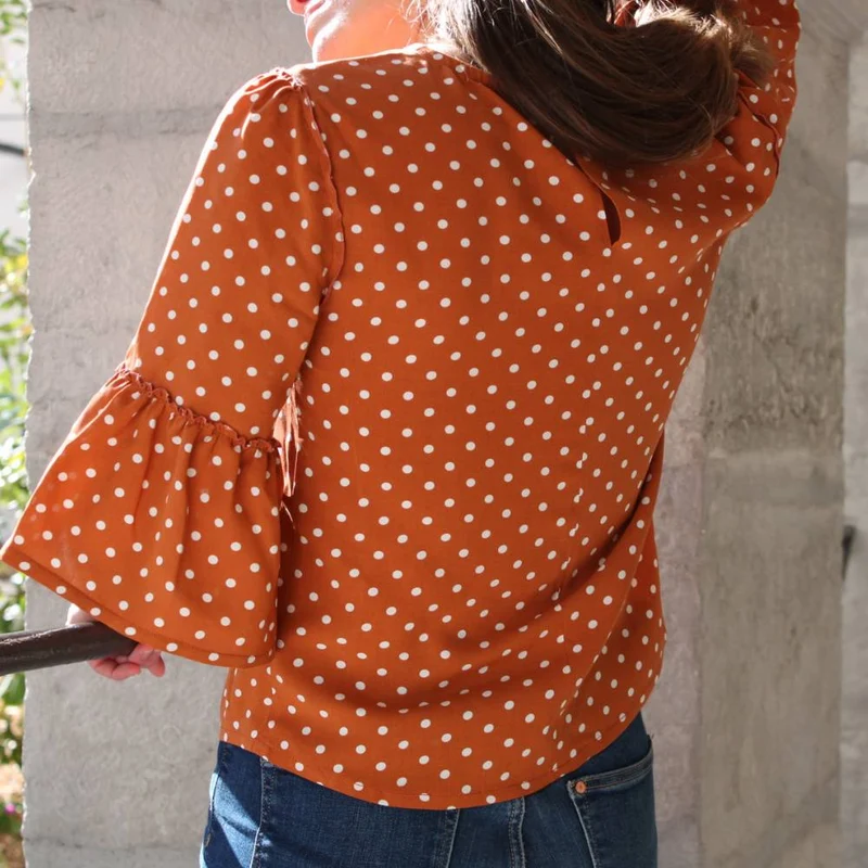 PATRON DE COUTURE PDF | Blouse Zora | Cha’Coud | FRANÇAIS SEULEMENT