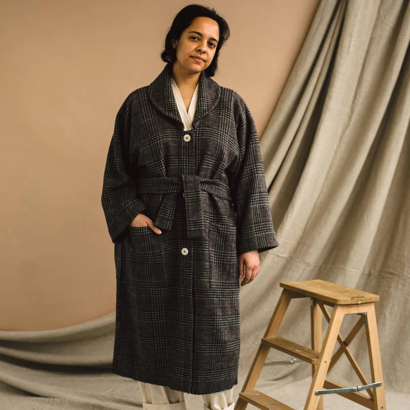 PATRON DE COUTURE PDF | Manteau ZW | Birgitta Helmersson | FORMAT A4 UNIQUEMENT