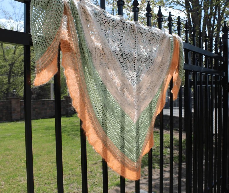 Life In Full Bloom Shawl Pattern