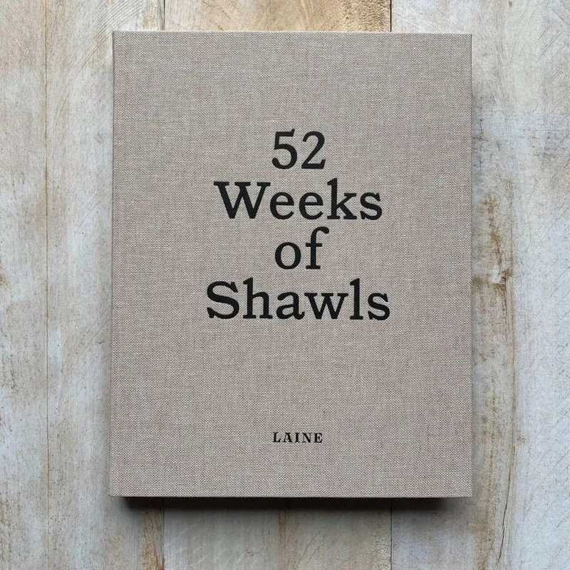 52 Weeks of Shawls Knitting Book