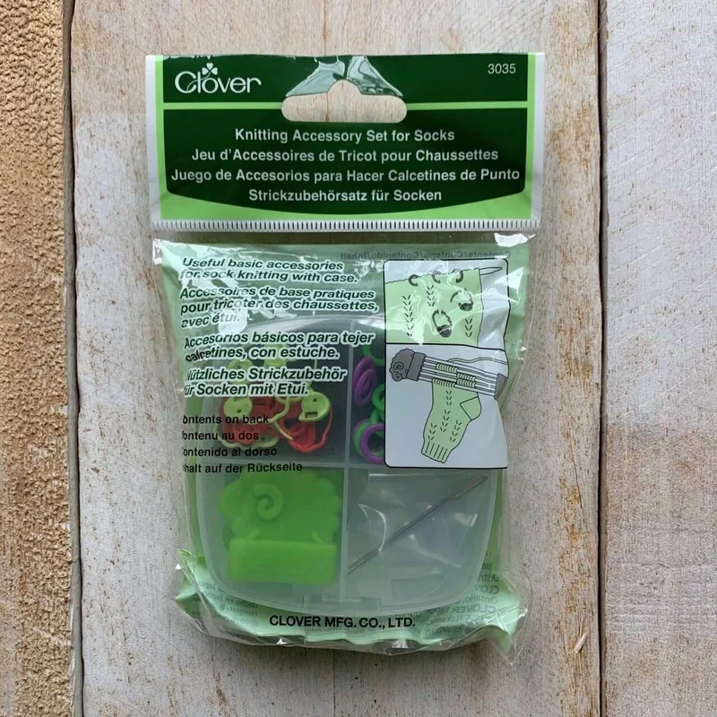 CLOVER Knitting Accessory Set for Socks #3035