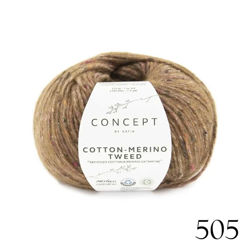 Katia Concept - Cotton Merino Tweed 🐦