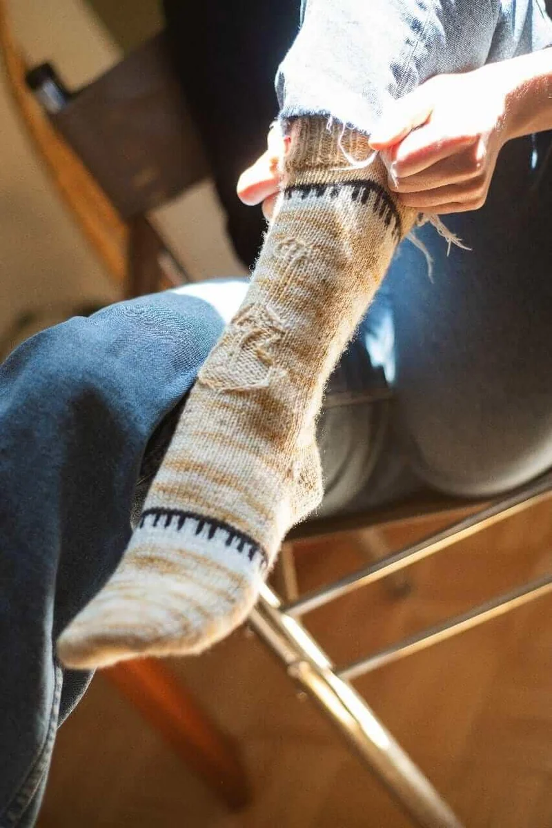 Étude Sock pattern