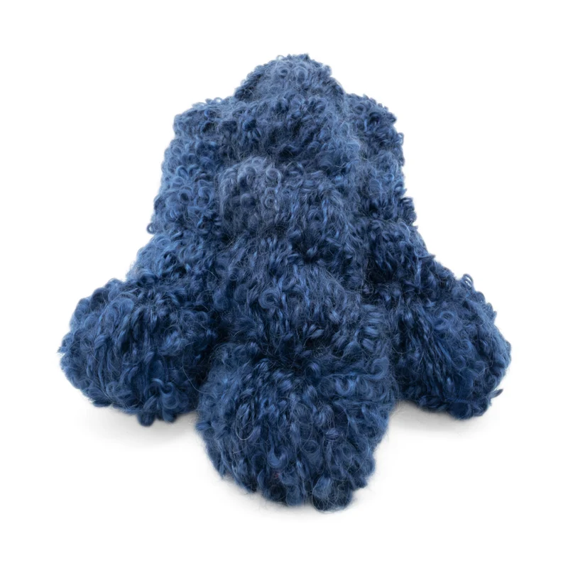 BOUCLE MOHAIR COBALT