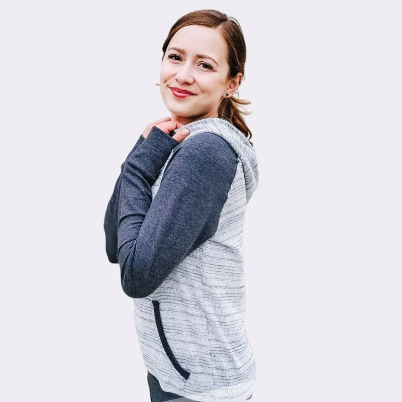 Patron de couture PDF | Coton ouaté raglan Nova | SINCLAIR