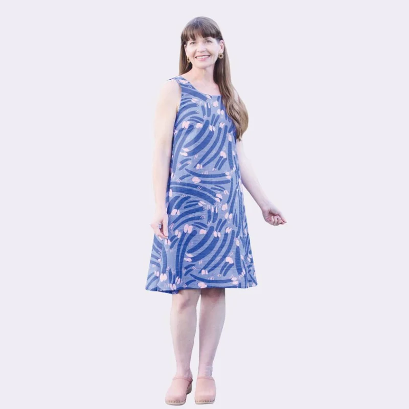Patron de couture PDF | Robe trapèze Vera | SINCLAIR
