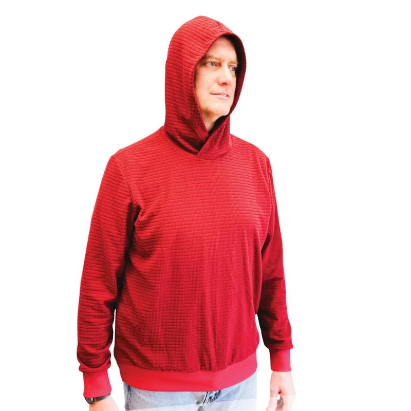 Patron de couture PDF | Chandail & Hoodie (col rond, capuchon, col bénitier) | SINCLAIR