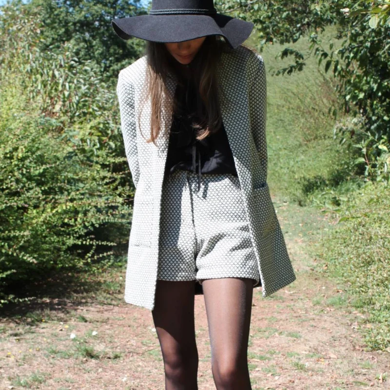 Patron de couture PDF | Le manteau Veïa | Cha’Coud | Français seulement