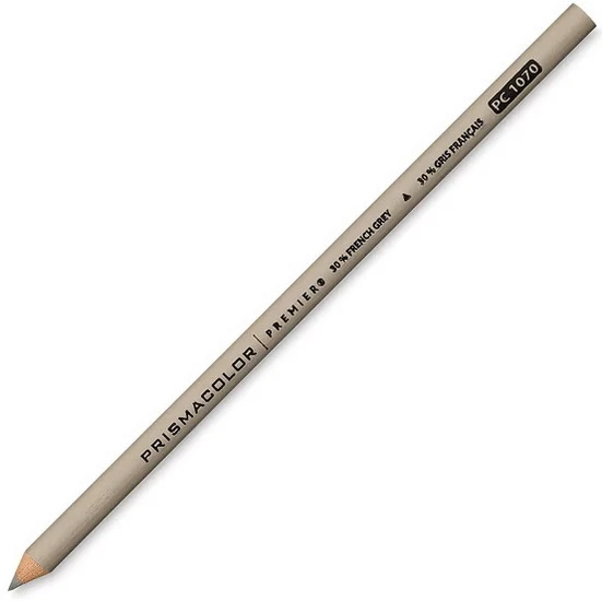 Colored Pencil Prismacolor Premier French Grey 30%